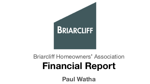 2025 Annual December Membership Meeting - Financial Report